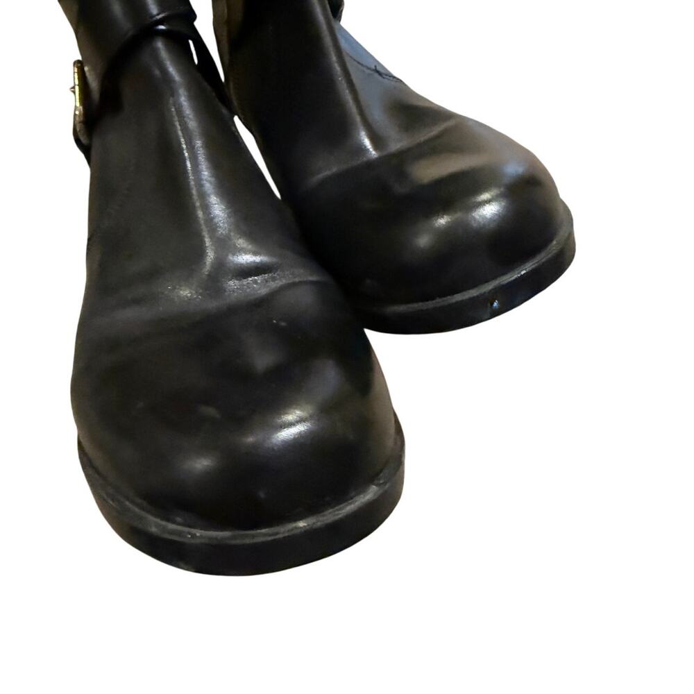 Prada Black Leather Moto Riding Boots – Women’s Size 38 (US 7.5) - Picture 8 of 13